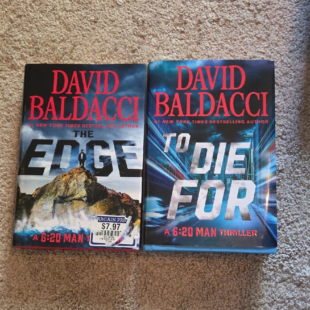 David Baldacci Thriller Book Set